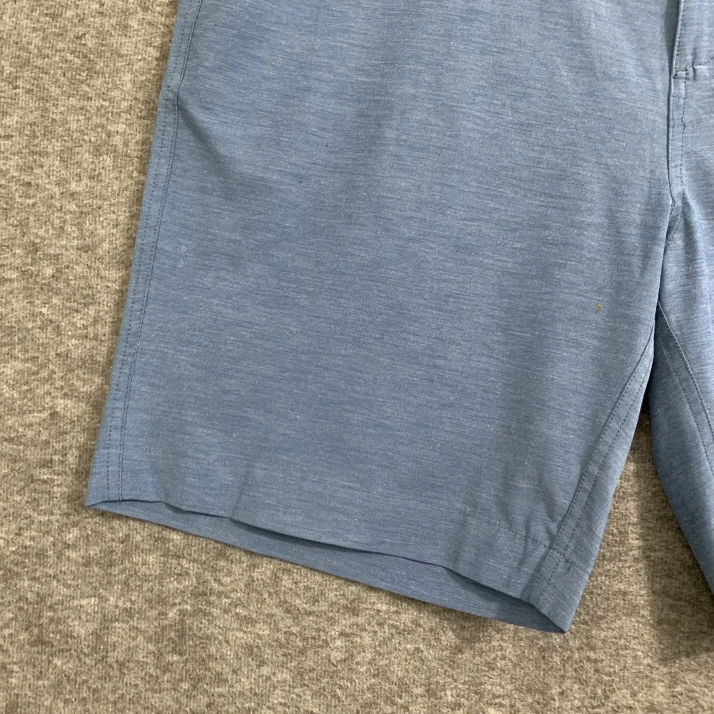 Faherty All Day Shorts Mens 38 Blue Performance Drawstring Outdoors Gorp 9